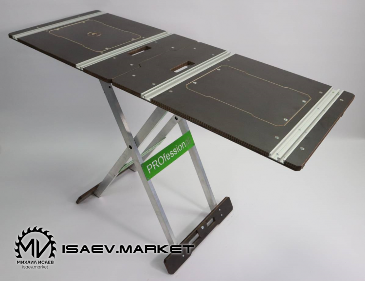 Верстак складной "BEST version 550" без продольного Т-трека - цена 22 990 руб., купить в магазине Исаев.Маркет